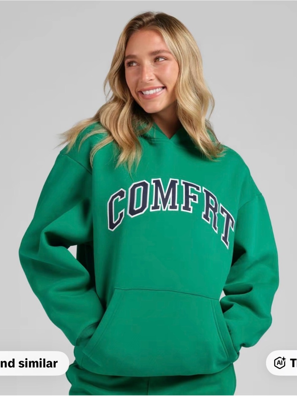 Comfort Oversized Hoodie & Sweatpants Size Large